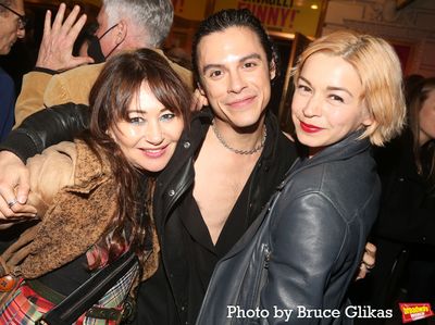 Frances Ruffelle, Jonny Beauchamp and Julia Chen Photo