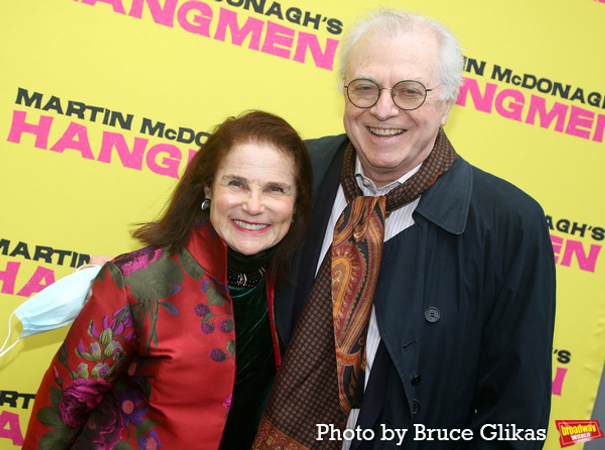 Tovah Feldshuh and Andrew Levy at 