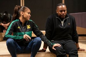 Nikki Crawford and Marcel Spears Photo