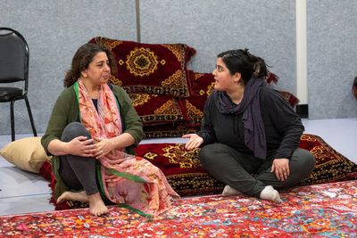 Susaan Jamshidi and Fatima Wardak  Photo