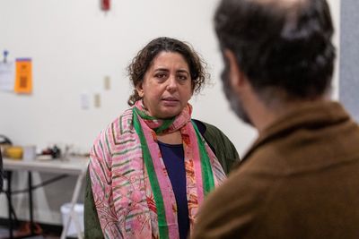 Susaan Jamshidi and Barzin Akhavan  Photo