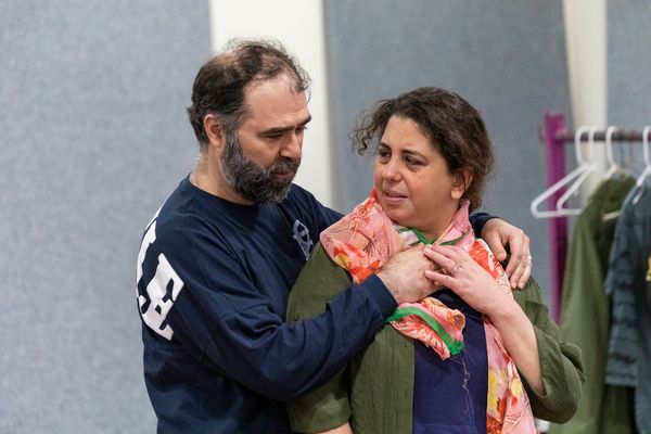 Barzin Akhavan and Susaan Jamshidi  Photo