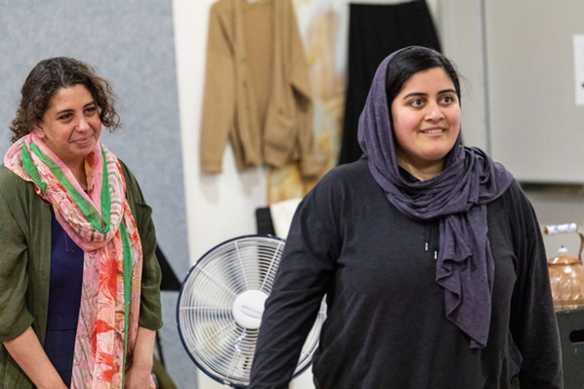 Susaan Jamshidi and Fatima Wardak  at 