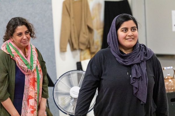 Susaan Jamshidi and Fatima Wardak  Photo