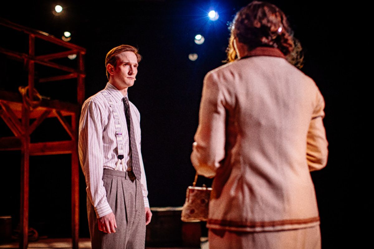 The cast of A Thousand Faces at 