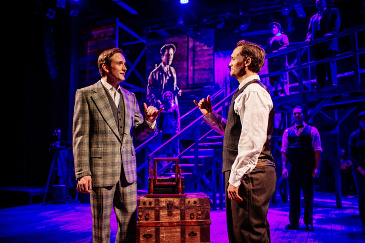 The cast of A Thousand Faces at Photos: First Look at Danny Gardner in the World Premiere of A THOUSAND FACES: THE LON CHANEY MUSICAL
