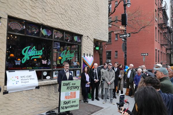  Ken Lustbader, Helen Buford, Randy Wicker, John Cameron Mitchell, NY State Senator B Photo