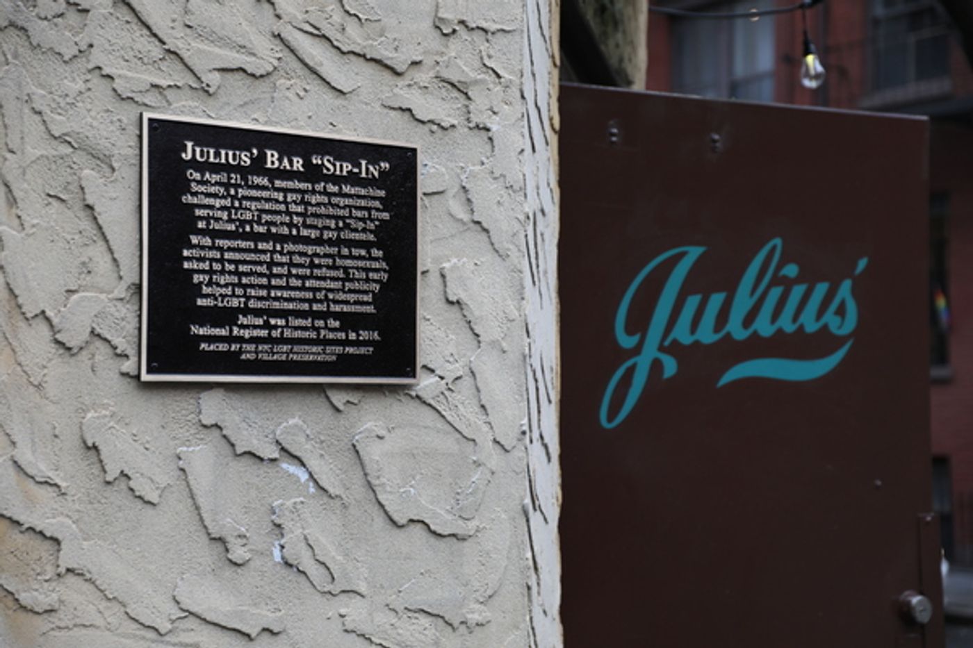 Photos: John Cameron Mitchell & More Acknowledge Julius' Significance to LGBT Activism & History  Image