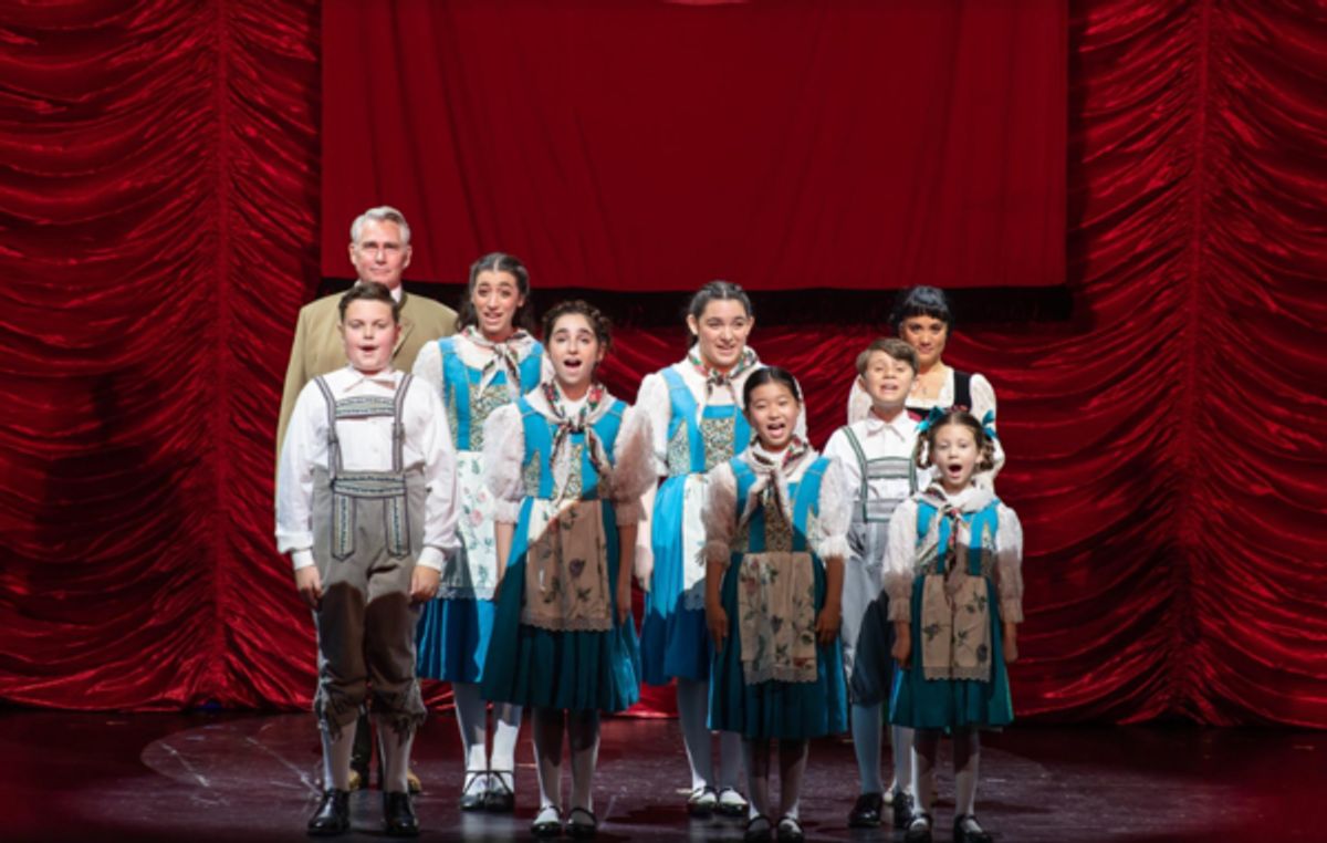 Christopher Carl (Back Left), Weston Bagley, Jenna Lea Rosen, Alma Marian, Ashley Gallo, Erin Choi, Oliver Stewart Kayla Anjali and Diane Phelan (Back right), star  in the La Mirada Theatre for the Performing Arts/McCoy Rigby Entertainment production of “THE SOUND OF MUSIC” - Directed by Glenn Casale and now playing at La Mirada Theatre for the Performing Arts.
 at 