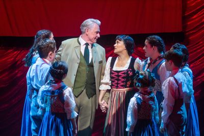 Christopher Carl and Diane Phelan (center) star with the company in the La Mirada The Photo