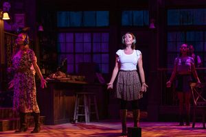 Olivia Duvall as Ex-Girlfriend, Ana Marcu as Girl & Marta Rymer as Reza @ BroadwayWorld Olivia Duvall as Ex-Girlfriend, Ana Marcu as Girl & Marta Rymer as Reza Photo