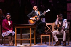 Ana Marcu as Girl, James Michael McHale as Bank Manager & Tom Frank as Guy @ BroadwayWorld Ana Marcu as Girl, James Michael McHale as Bank Manager & Tom Frank as Guy Photo