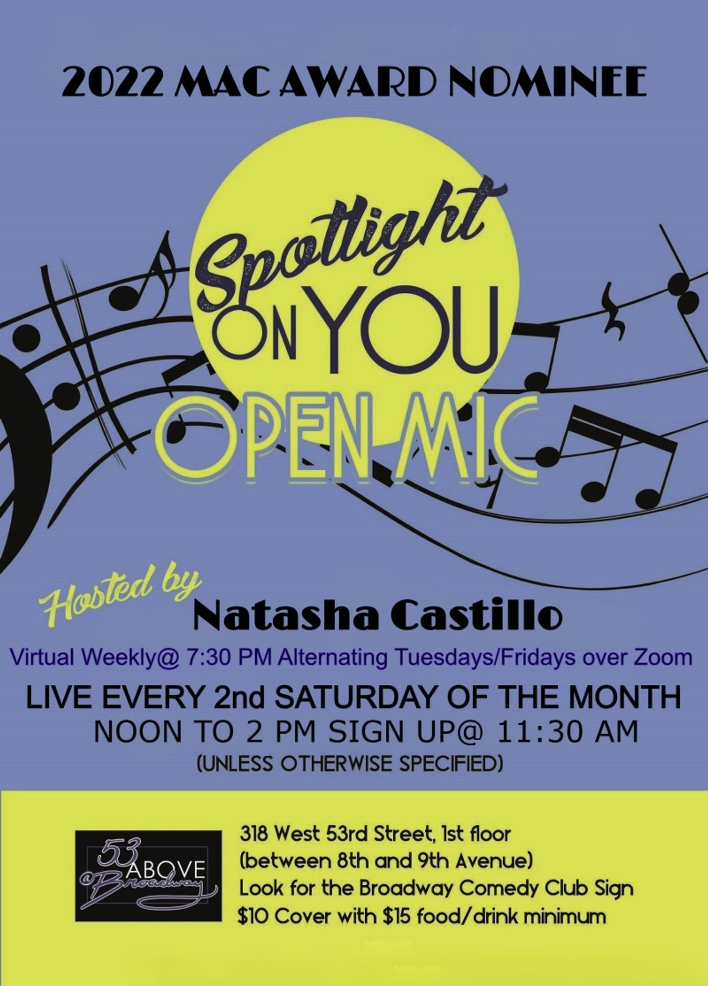 Interview: Catching Up with SPOTLIGHT ON YOU OPEN MIC's Natasha Castillo  Image