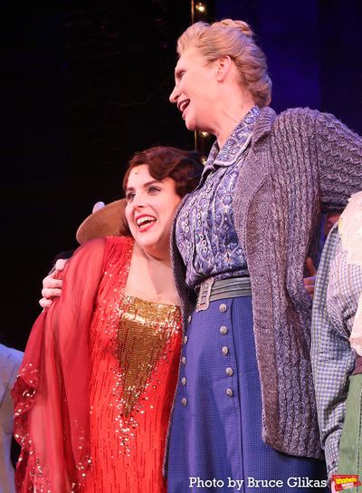 Beanie Feldstein and Jane Lynch Photo
