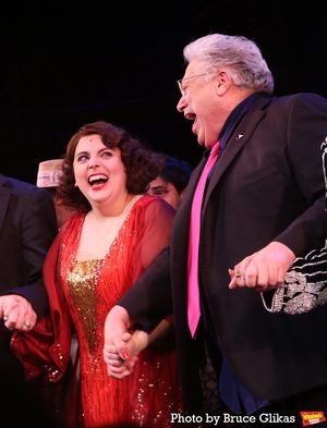 Beanie Feldstein and Book Writer Harvey Fierstein @ BroadwayWorld Beanie Feldstein and Book Writer Harvey Fierstein Photo