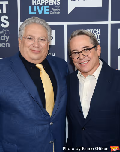 Matthew Broderick and Harvey Fierstein Photo