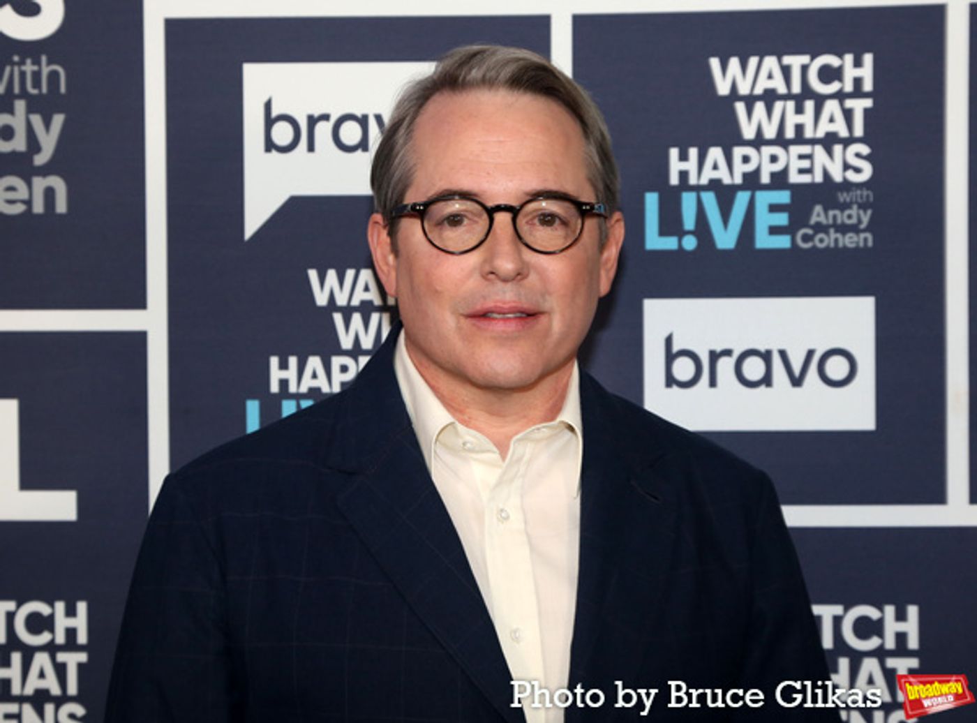 Photos: Harvey Fierstein, Matthew Broderick, Sas Goldberg and Max Jenkins Visit the Bravo Clubhouse  Image