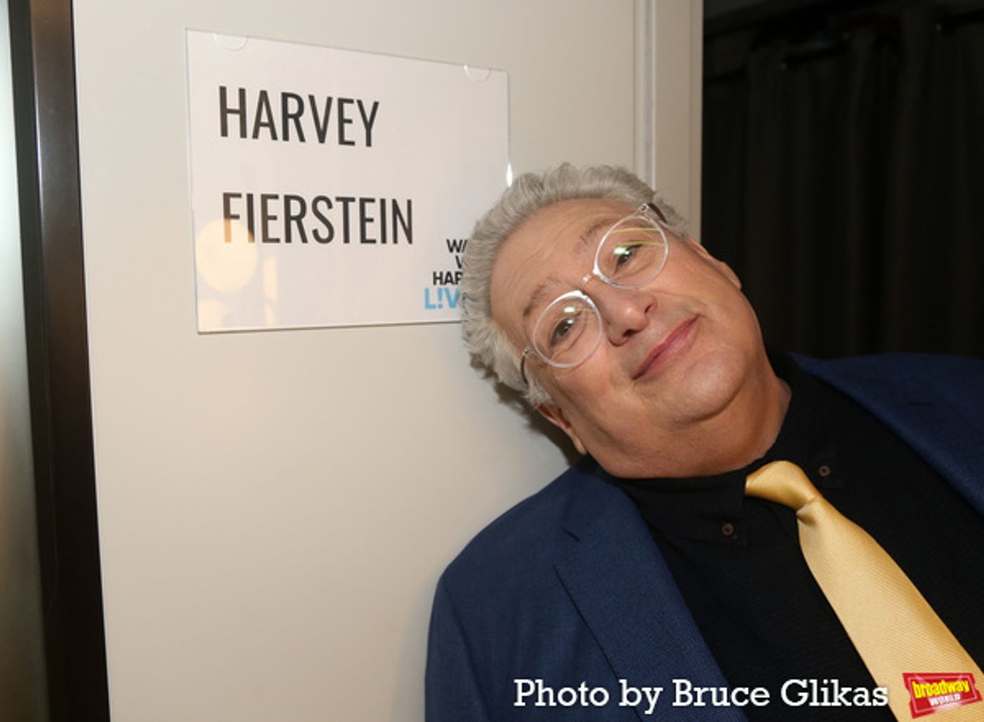 Photos: Harvey Fierstein, Matthew Broderick, Sas Goldberg and Max Jenkins Visit the Bravo Clubhouse  Image