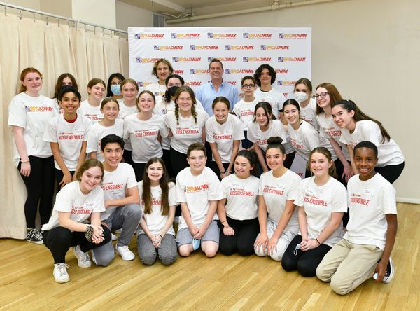 Camp Broadway Kids Ensemble Frankie Lane, Lenny Lane, Abigail MacLean, Abrielle Chapi Photo