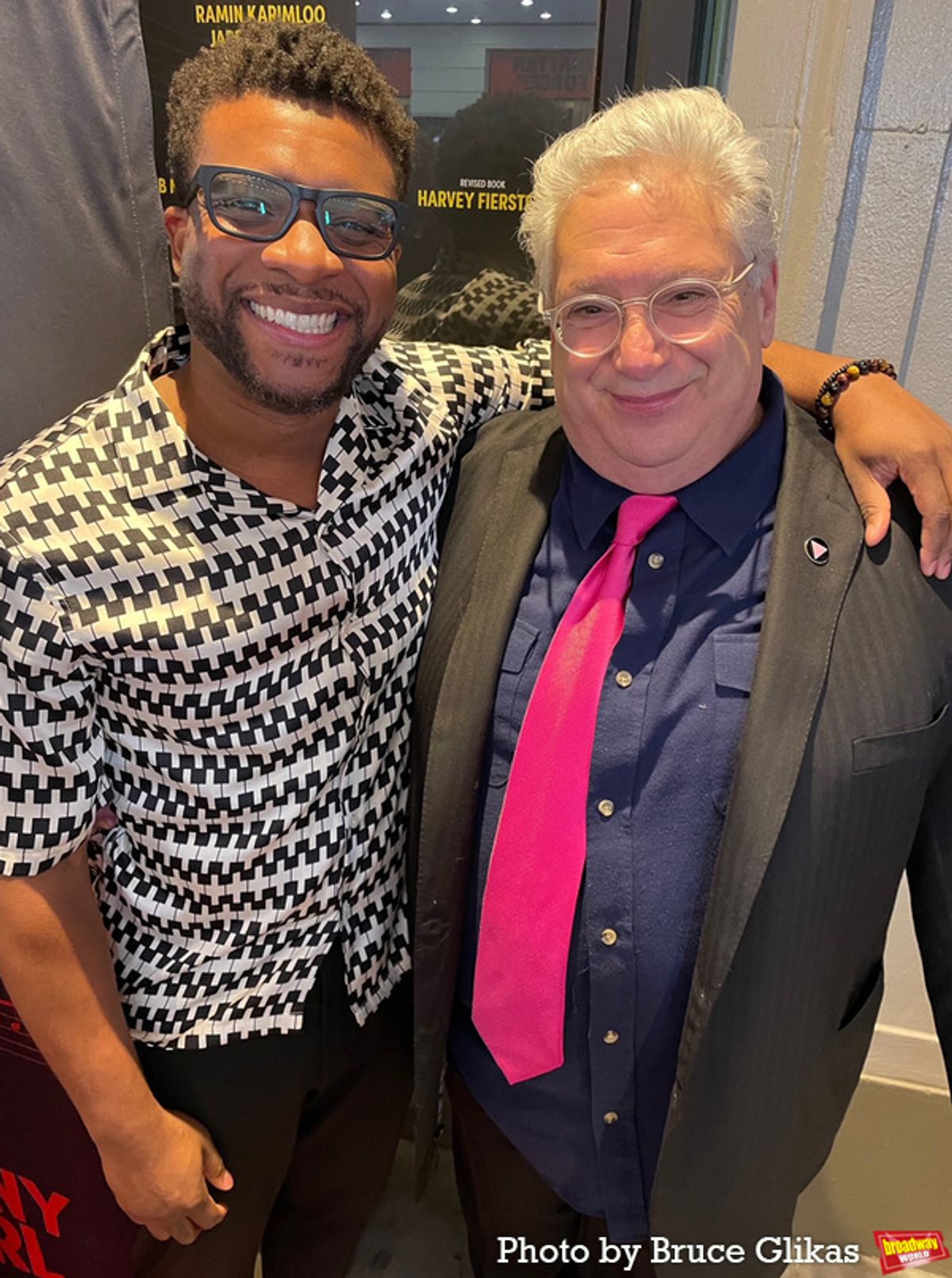 Keenan Scott II and Harvey Fierstein at 