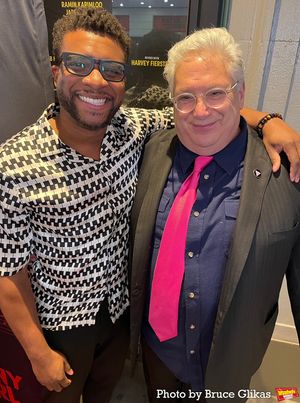 Keenan Scott II and Harvey Fierstein @ BroadwayWorld Keenan Scott II and Harvey Fierstein Photo