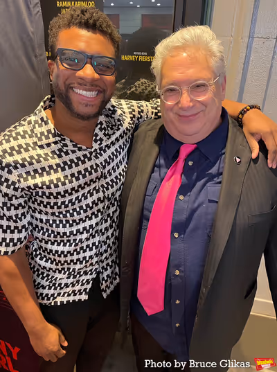 Keenan Scott II and Harvey Fierstein Photo