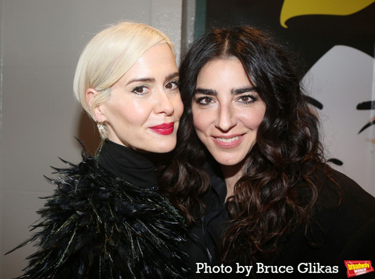 Sarah Paulson and Michelle Celia  at 