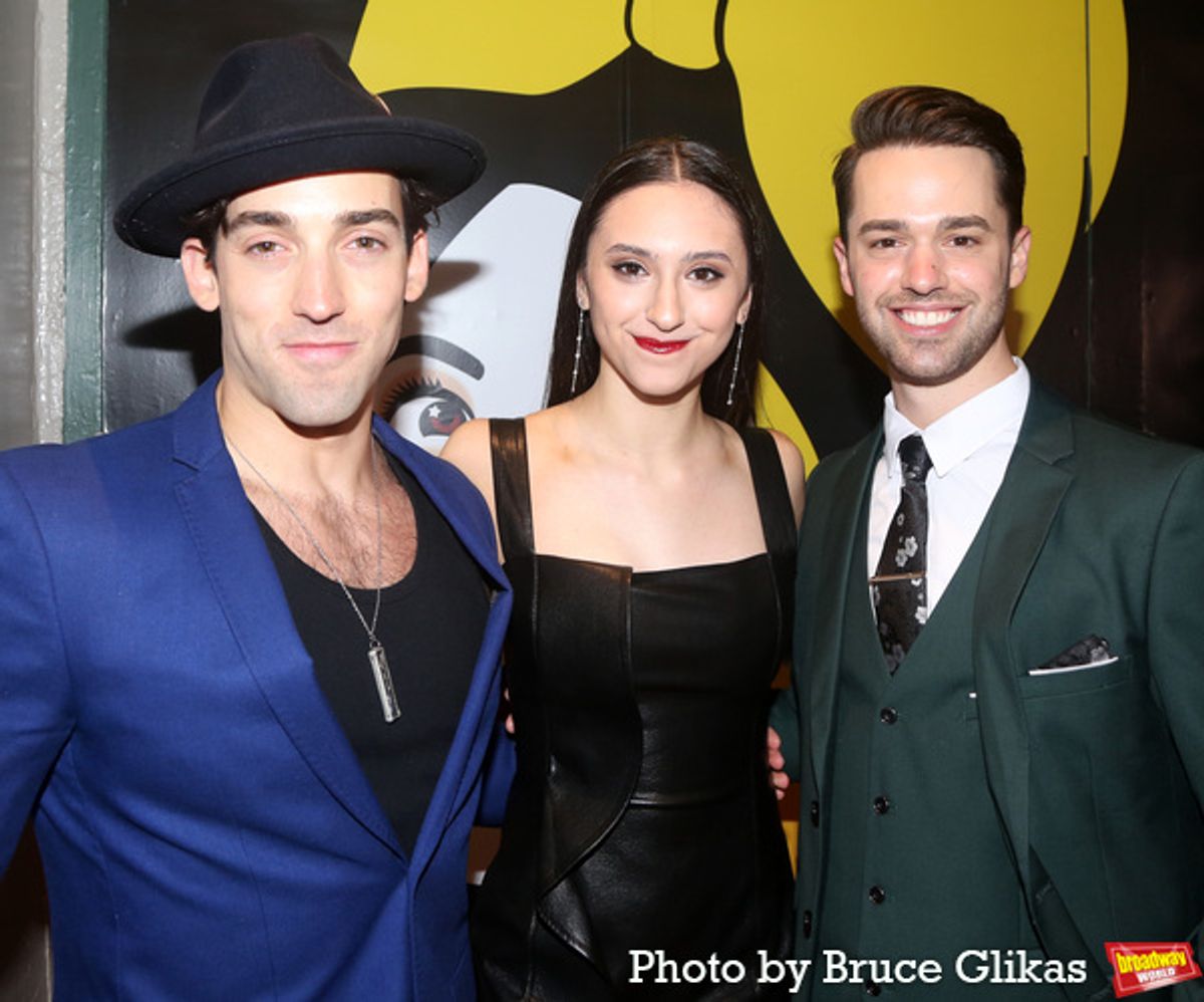 John Michael Fiumara, Miriam Ali and Connor McRory at 