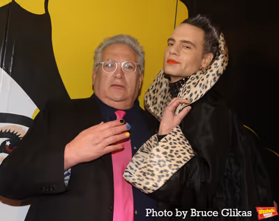 Harvey Fierstein and Jordan Roth Photo
