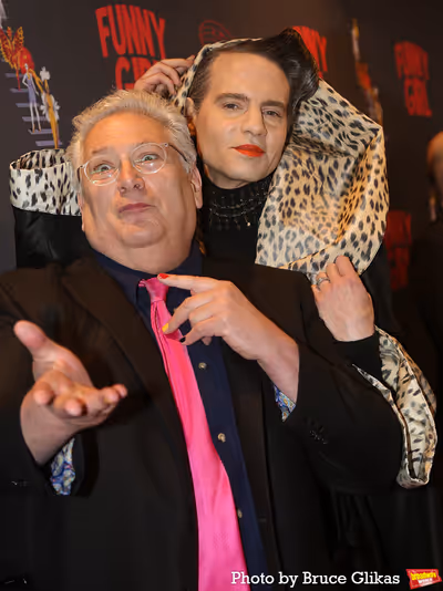 Harvey Fierstein and Jordan Roth Photo