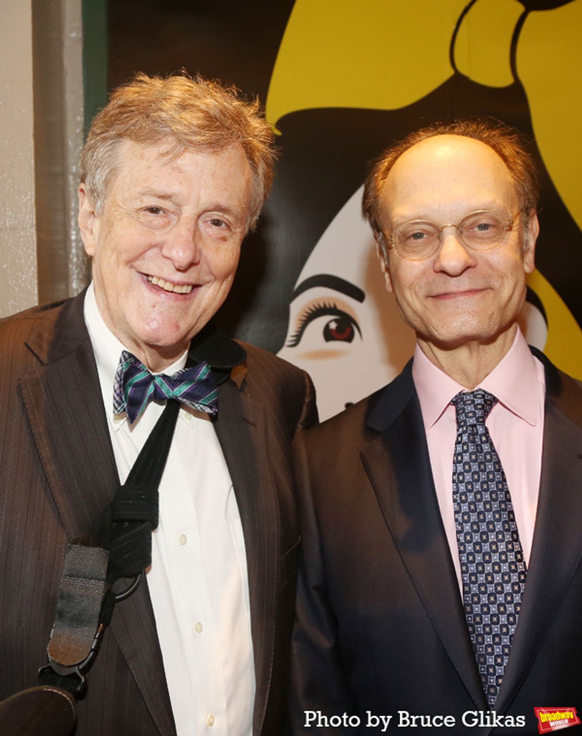 Brian Hargrove and David Hyde Pierce at 