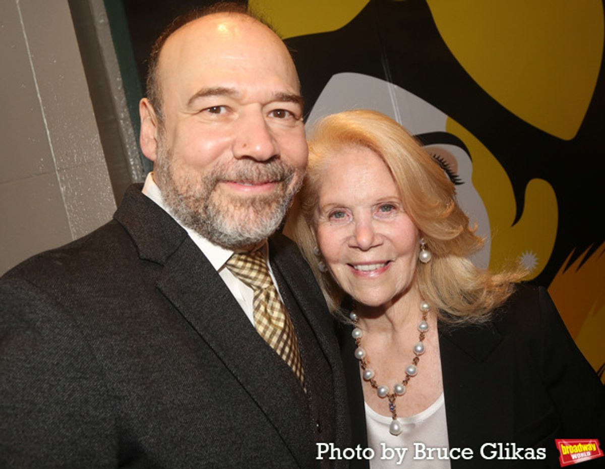 Danny Burstein and Daryl Roth at 