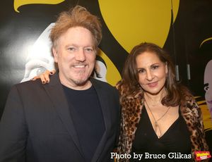 Dan Finnerty and Kathy Najimy @ BroadwayWorld Dan Finnerty and Kathy Najimy Photo