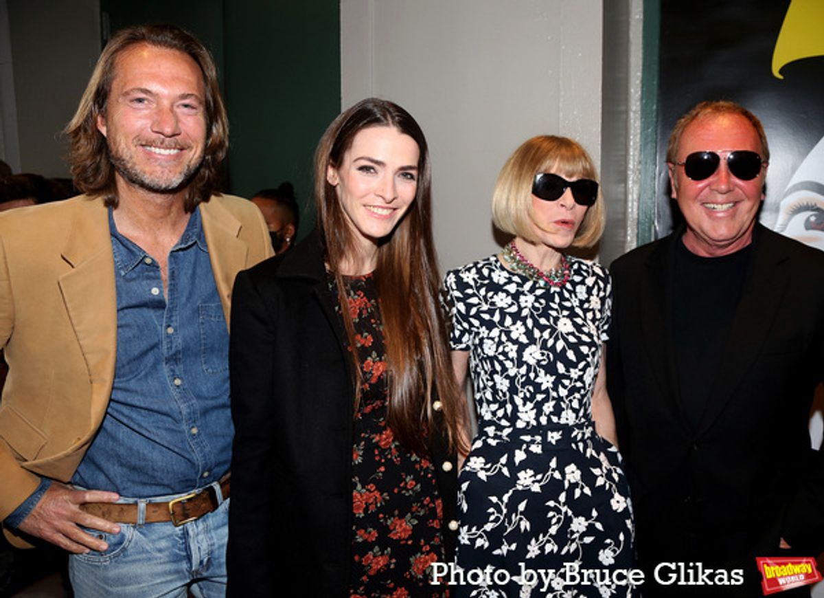 Lance LePere, Bee Shaffer, Anna Wintour and Michael Kors at 