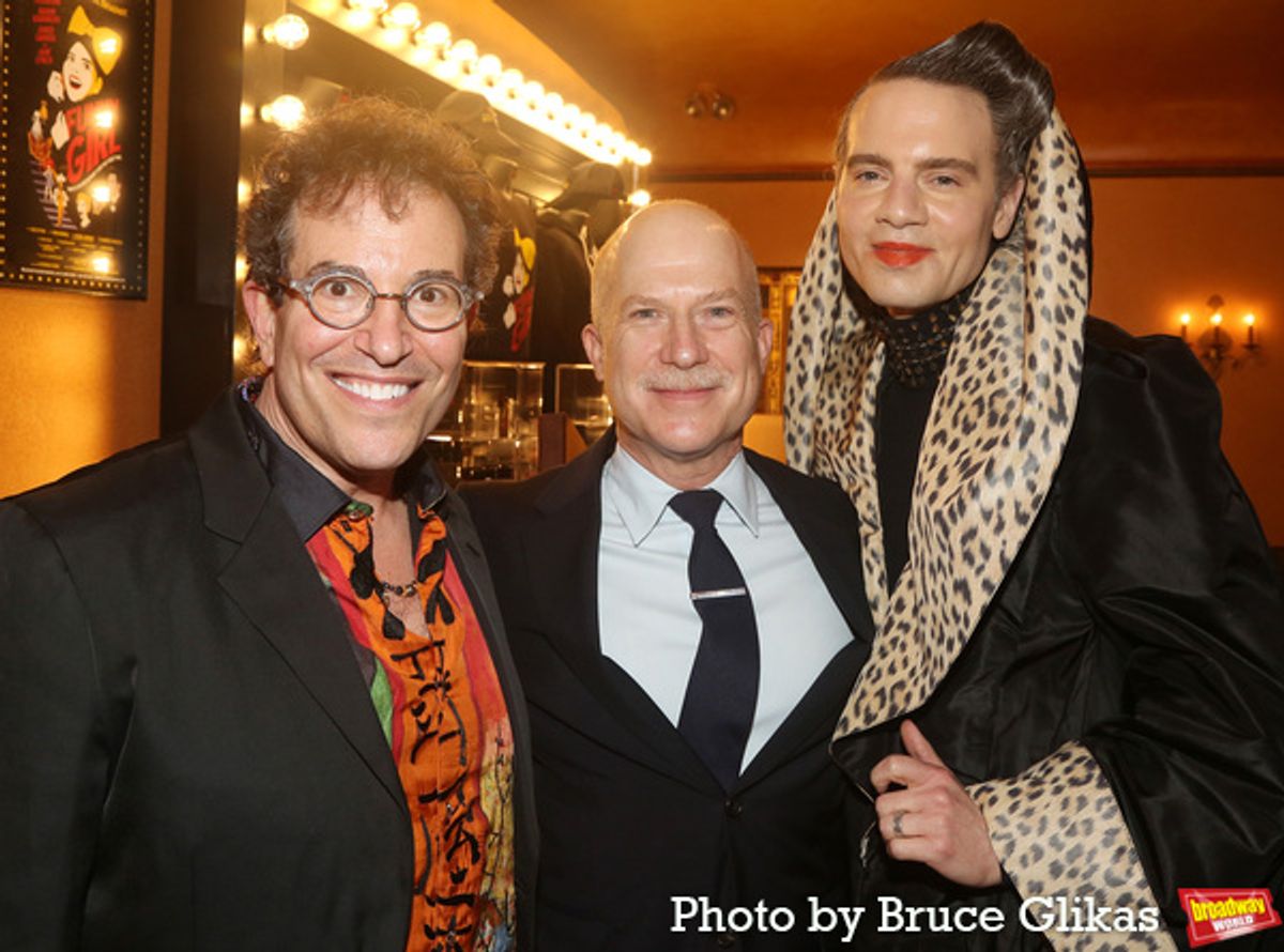 Michael Mayer, Richie Jackson and Jordan Roth at 
