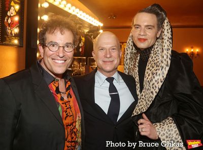 Michael Mayer, Richie Jackson and Jordan Roth Photo