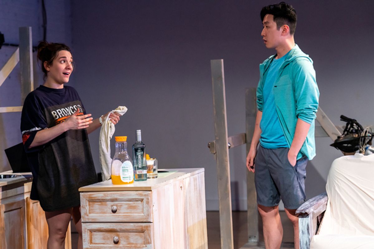 Kathryn Acosta and Dan Lin  at 