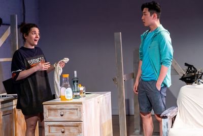 Kathryn Acosta and Dan Lin  Photo