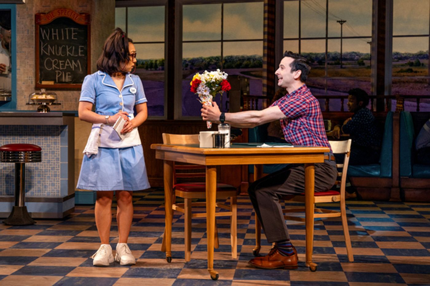 Photos: Get A First Look At Stephanie Torns, Olivia Lucy Phillip, Kendyl Ito, Daniel Quadrino & More In WAITRESS On Tour  Image