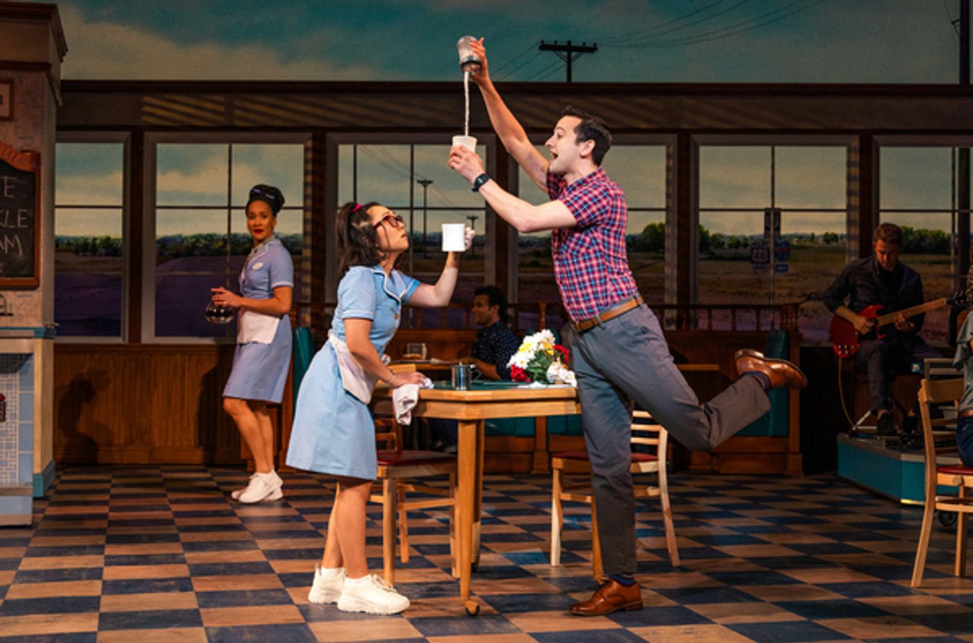 Photos: Get A First Look At Stephanie Torns, Olivia Lucy Phillip, Kendyl Ito, Daniel Quadrino & More In WAITRESS On Tour  Image