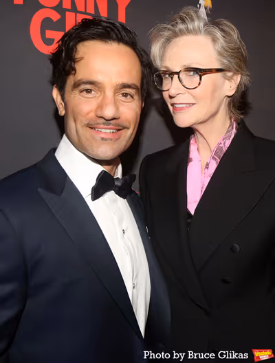 Ramin Karimloo and Jane Lynch Photo