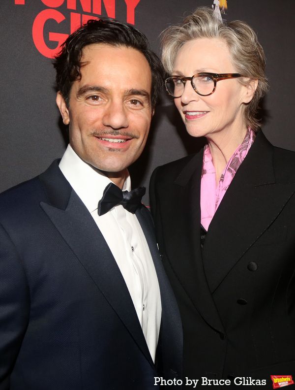 Ramin Karimloo and Jane Lynch Photo