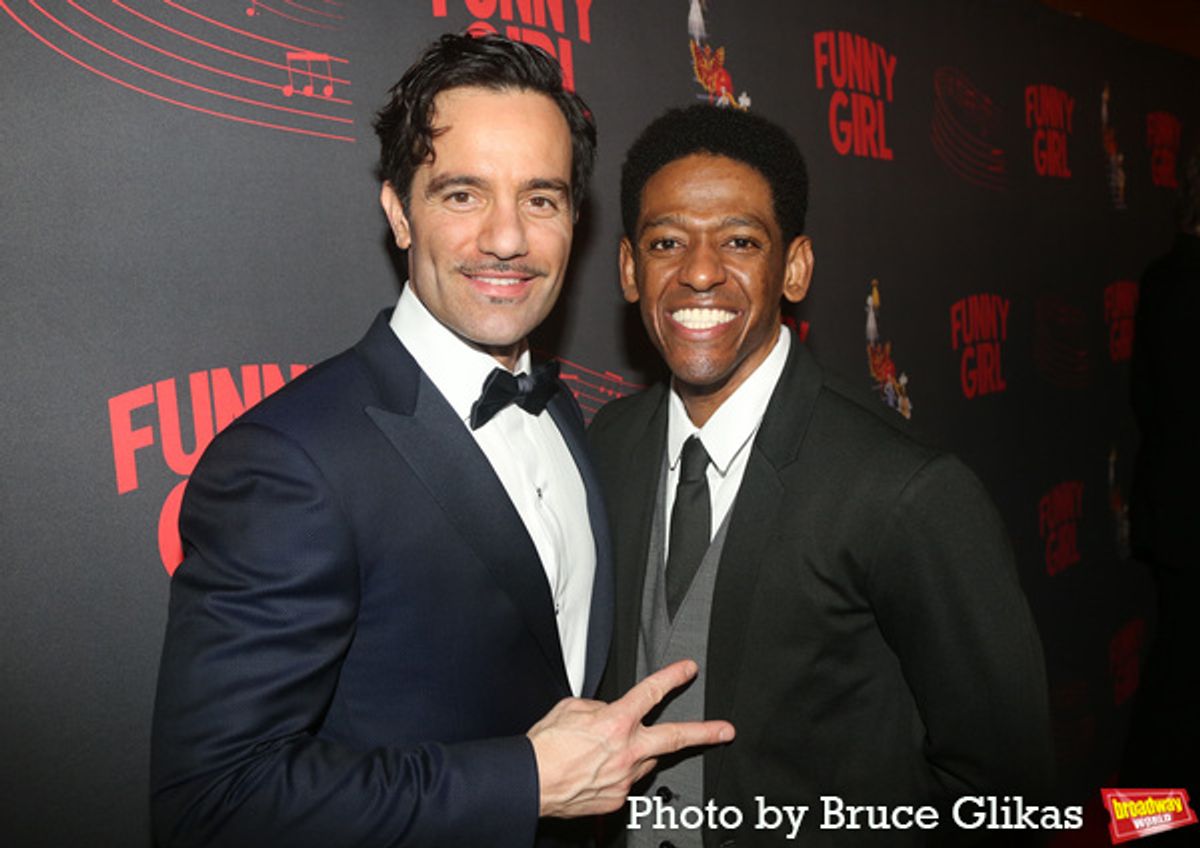 Ramin Karimloo and Jared Grimes at 