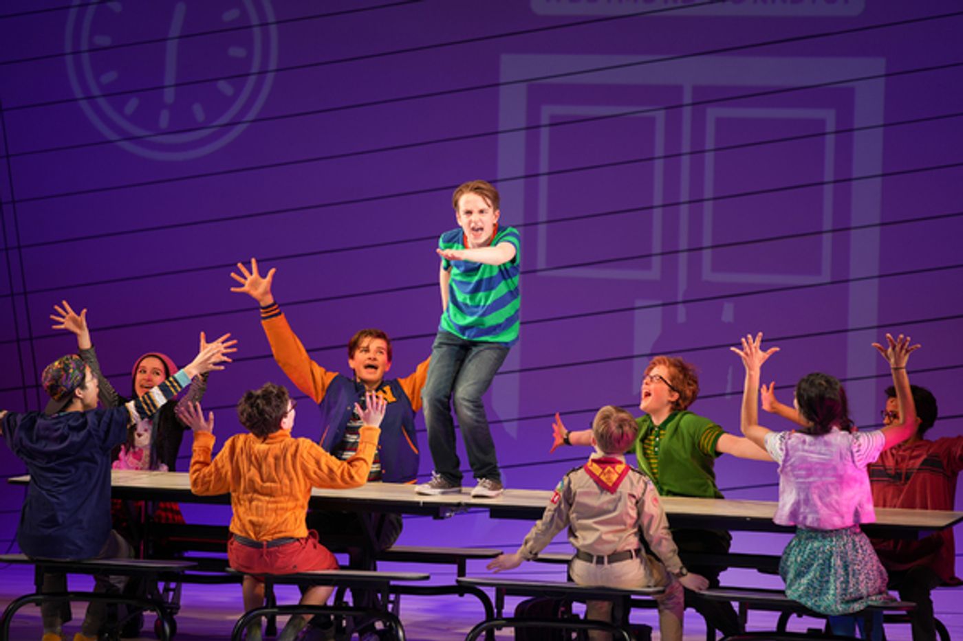Photos: First Look at the Newly Updated DIARY OF A WIMPY KID THE MUSICAL at CTC  Image