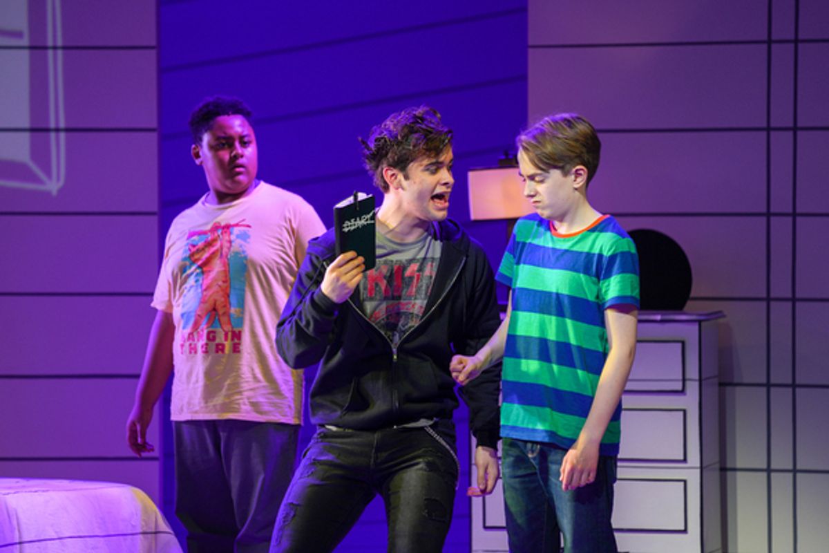 Kamryn Henderson, Harry Lawler, Huxley Westemeier at 