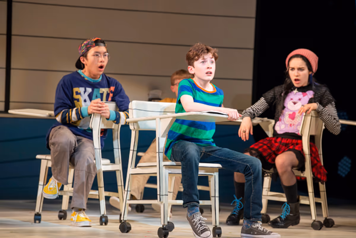 Mason Yang, Patrick Scott McDermott, Mabel Weismann at 