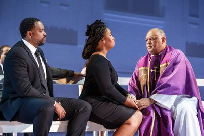 Gordon Hawkins, Kenneth Kellogg and Briana Elyse Hunter Photo