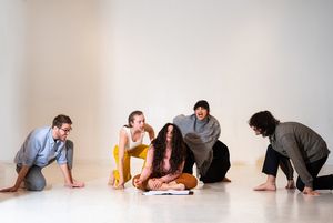 (L-R) Sam Hood Adrain, Briana Archer, Melannie V zquez Lara, Beatriz Miranda and Abra Photo