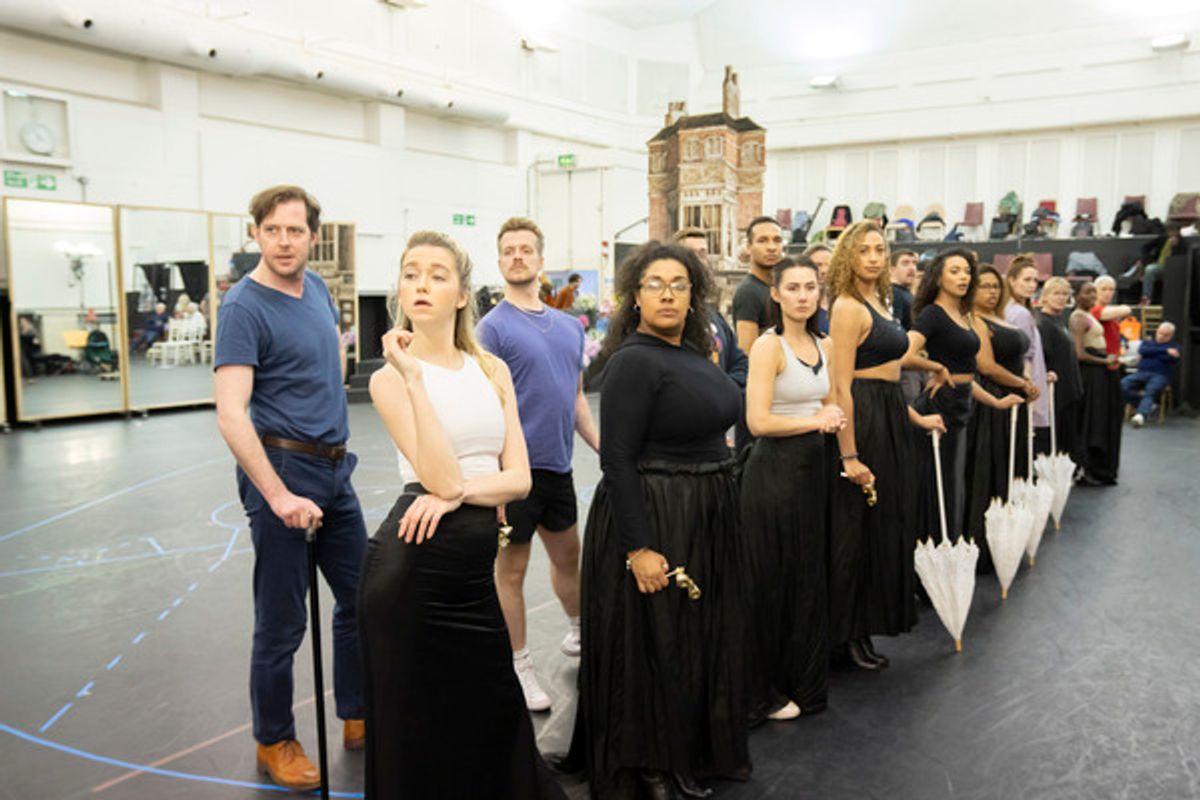 Company at Photos: Inside Rehearsal For the West End Revival of MY FAIR LADY