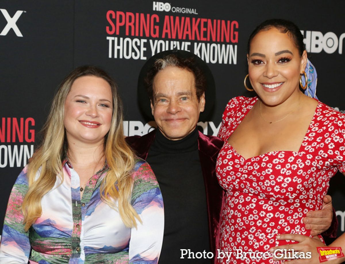 Lauren Pritchard, Steven Sater and Lilli Cooper at 